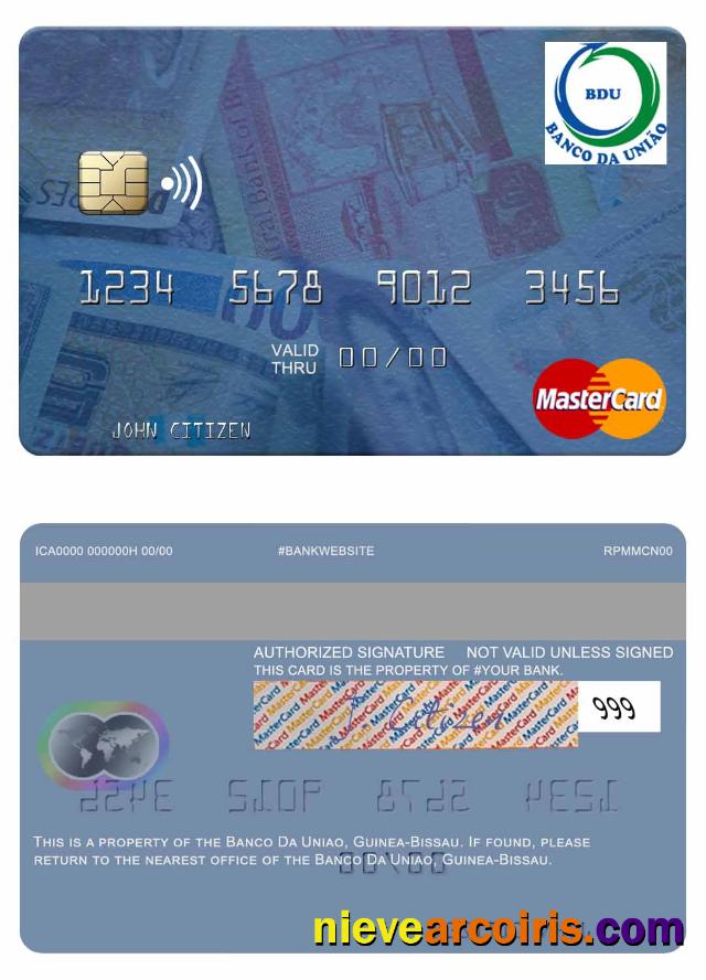 Guine Bissau Banco Da Uniao mastercard